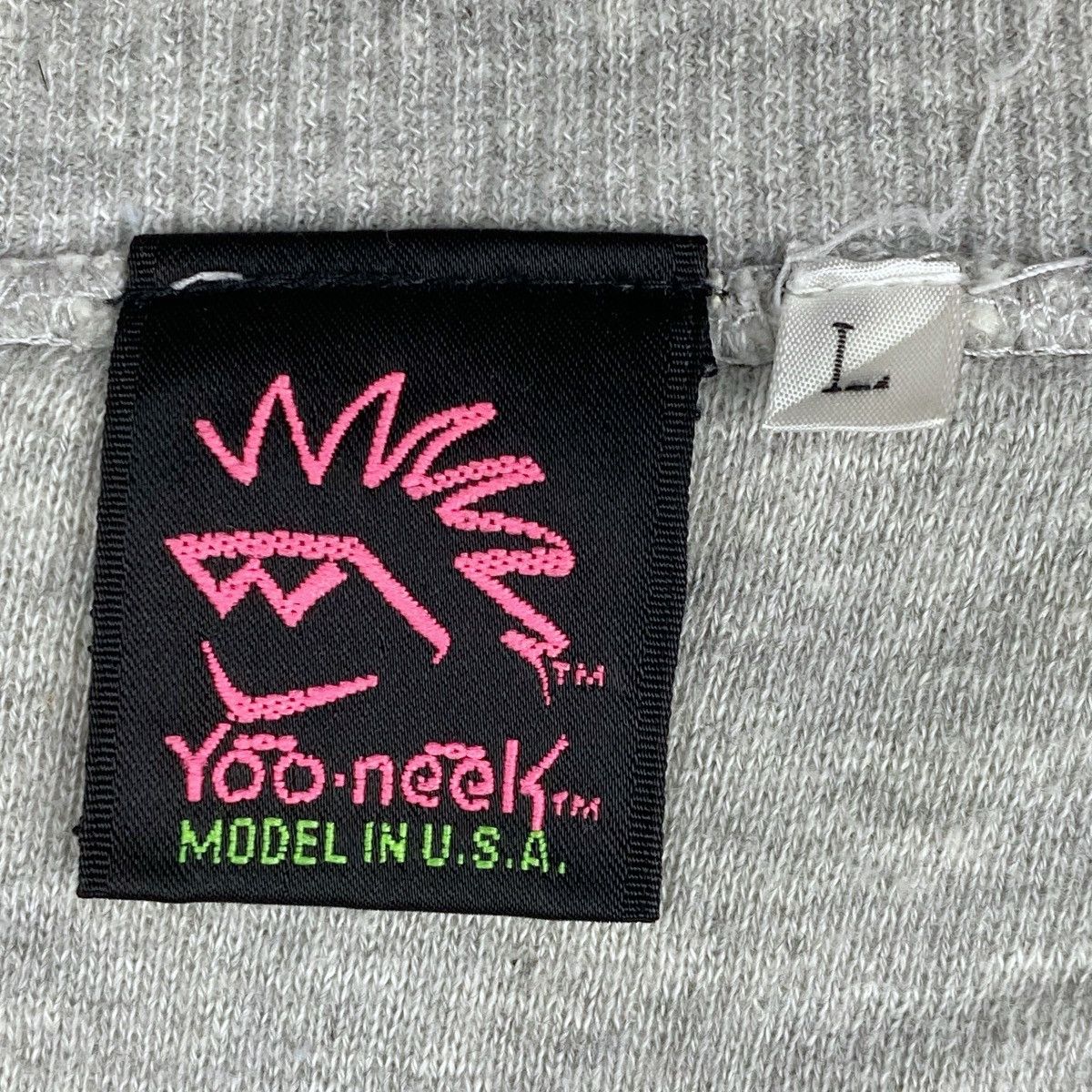 Designer × Vintage Yoo Neek Sweatshirt Crewneck Pullover Jumper Size US L / EU 52-54 / 3 - 7 Thumbnail