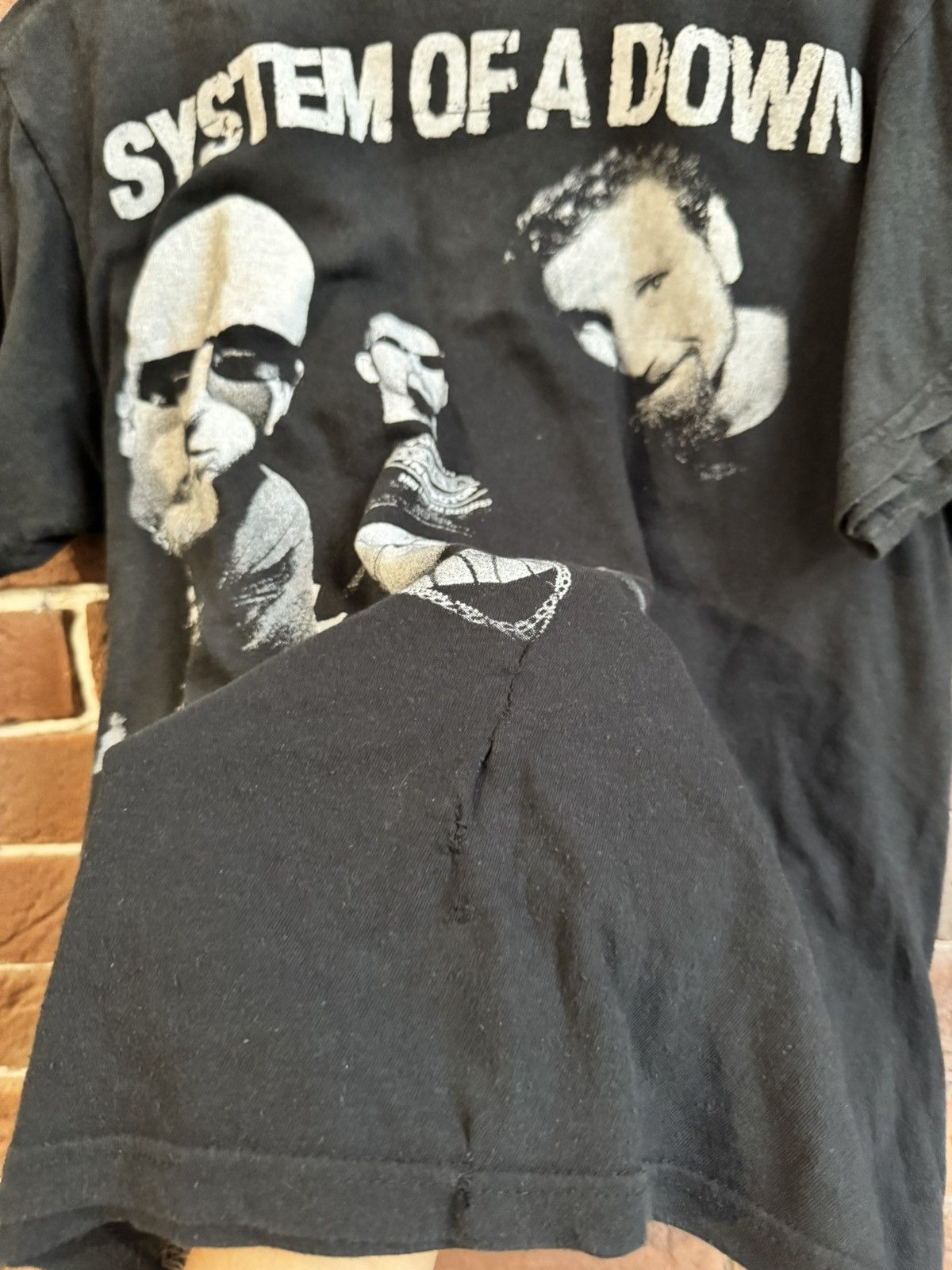 Band Tees Rare System Of A Down 00s Vintage Mushroom Band Numetal Tee Size US S / EU 44-46 / 1 - 5 Thumbnail