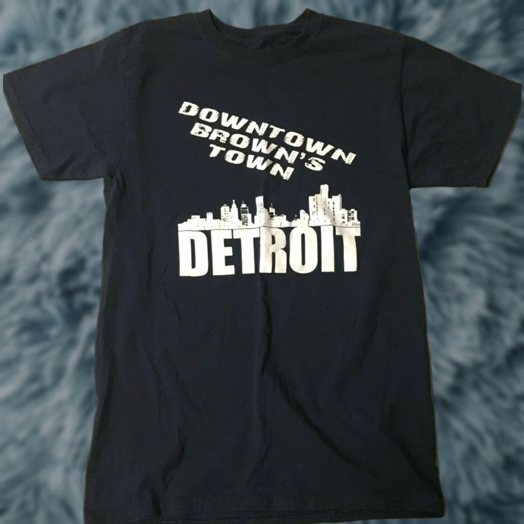 Vintage Downtown Brown's Town Detroit T Shirt Small Men Blue Graphic Tee Punk Funk Metal Rock Band 60s 70s 80s 90s Mens Size US S / EU 44-46 / 1 - 1 Thumbnail