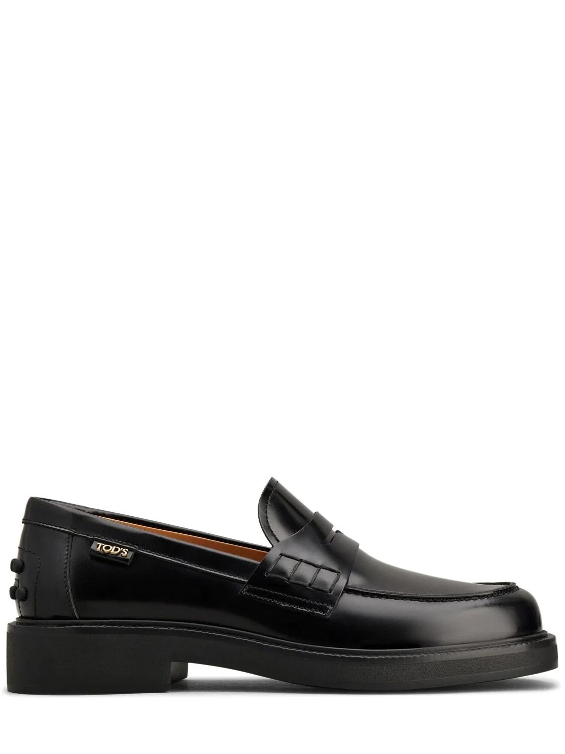 Tod's TOD'S Black Leather Loafers New Size US 11 / IT 41 - 1 Thumbnail