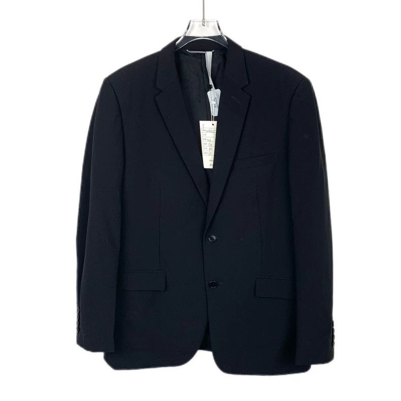Dior Dior Black lapel wool suit 2501-Nextarrow Size 50R - 1 Thumbnail