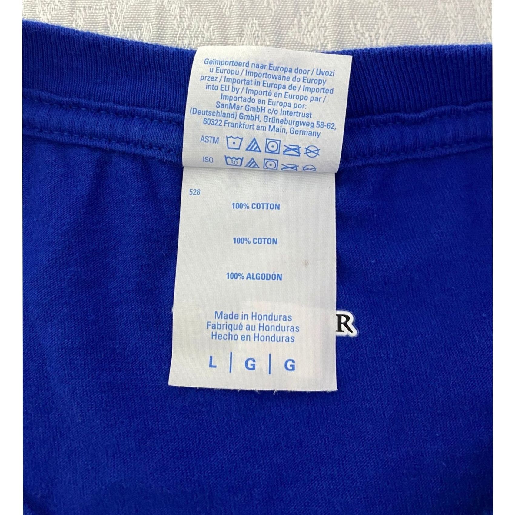 Disney VINTAGE Disney Pixar Inside Out Sadness Graphic T-Shirt Royal Blue Mens Large L Size US L / EU 52-54 / 3 - 6 Thumbnail