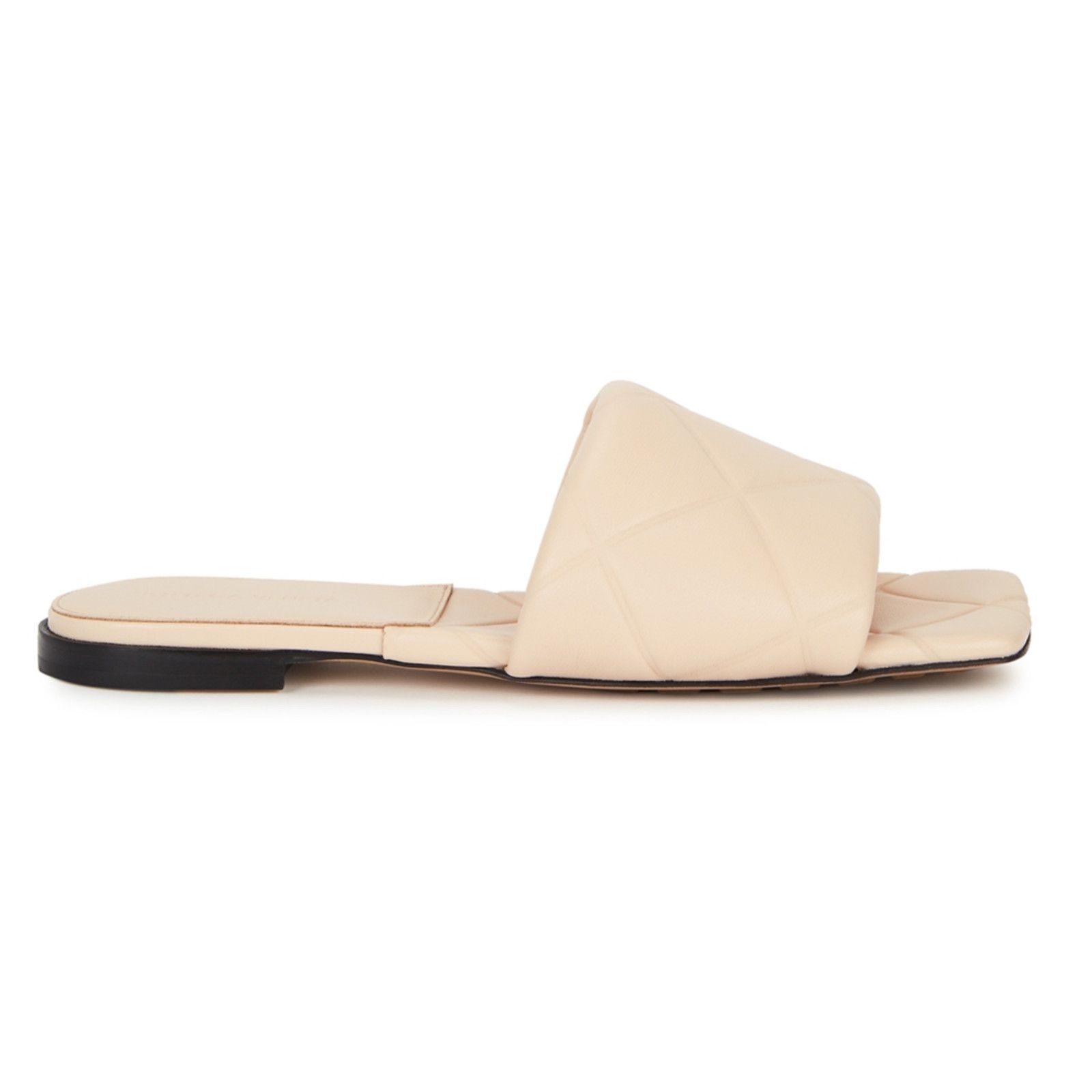 Bottega Veneta Bottega Veneta BV Lido Blush Beige Padded Leather Quilted Size US 6.5 / IT 36.5 - 1 Thumbnail