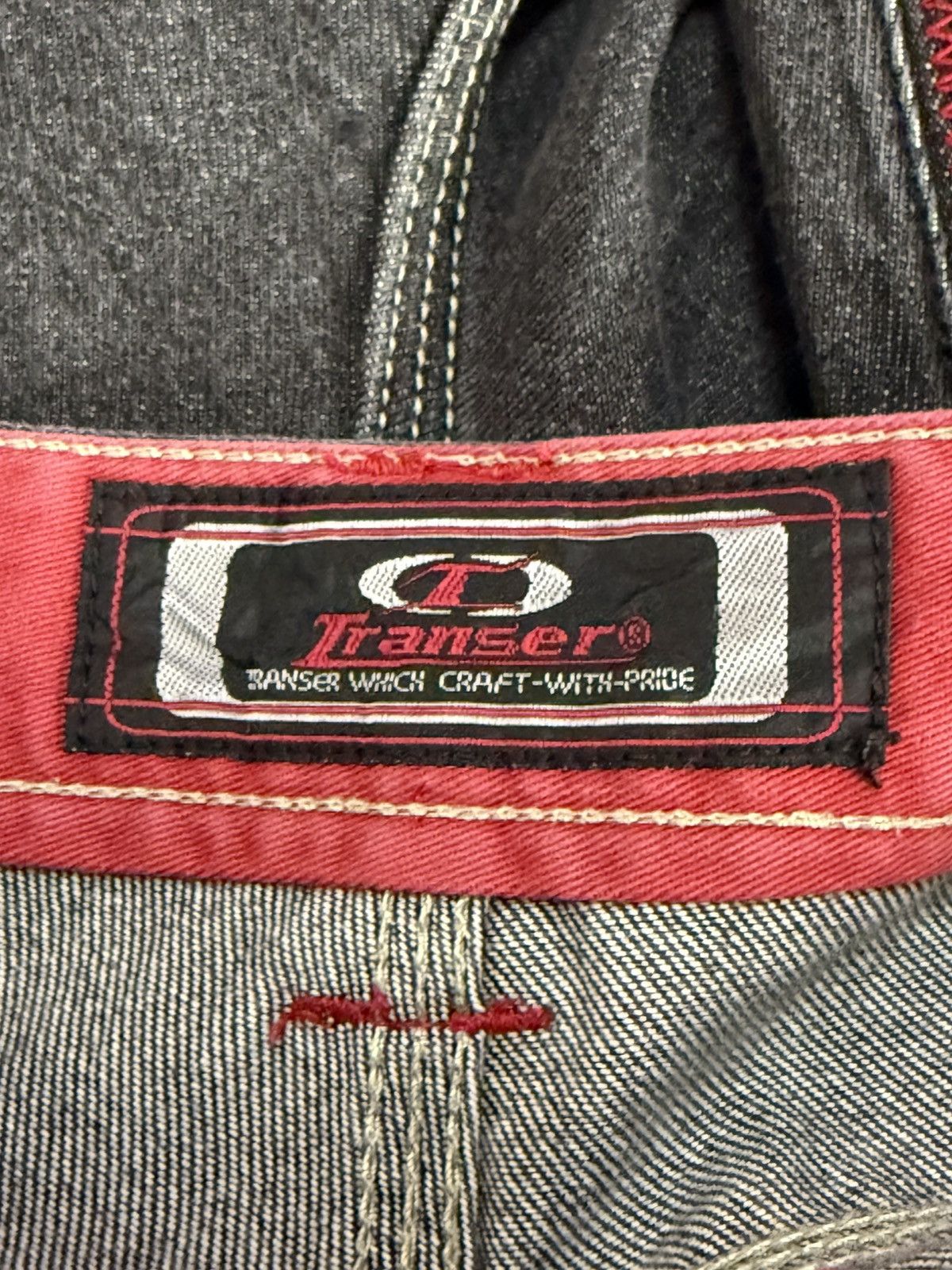 JNCO × Southpole Y2K Transer Double Knee Skate Baggy Jeans Size US 30 / EU 46 - 21 Thumbnail