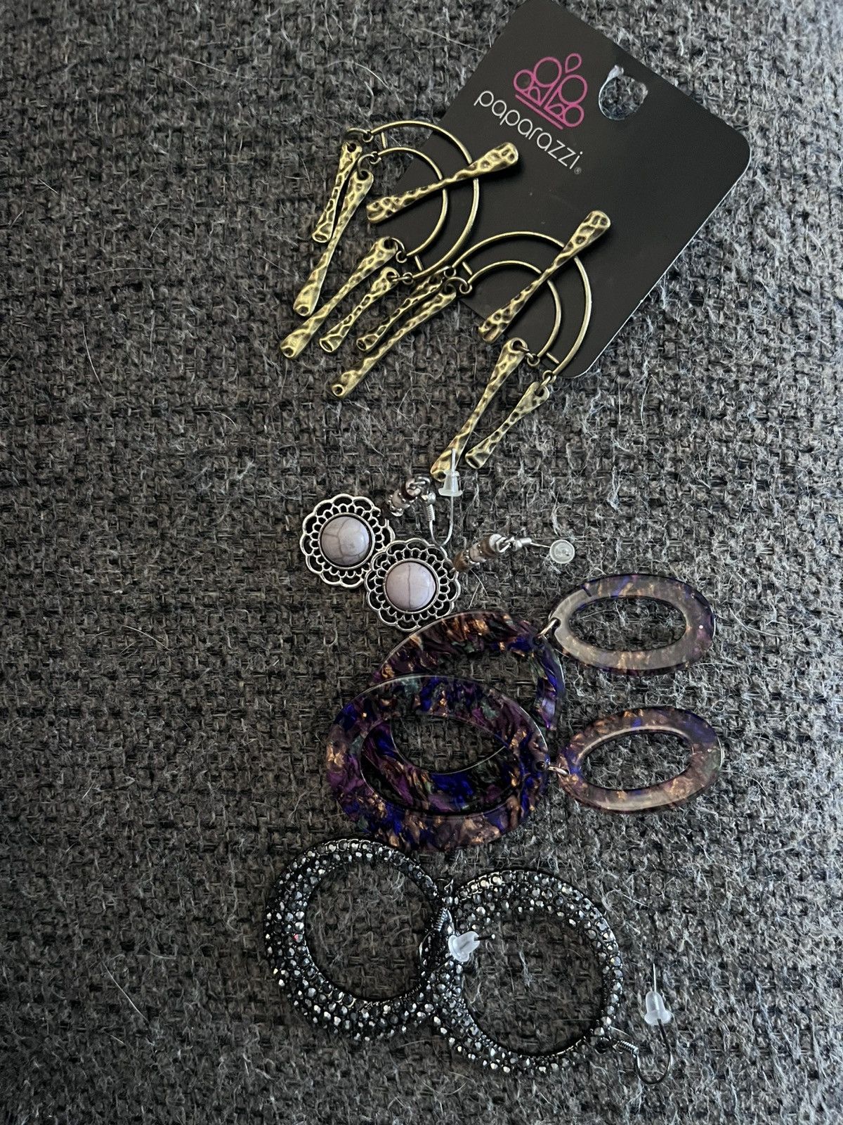 Other Lot of 4 pair Paparazzi dangle drop earrings Size ONE SIZE - 1 Thumbnail