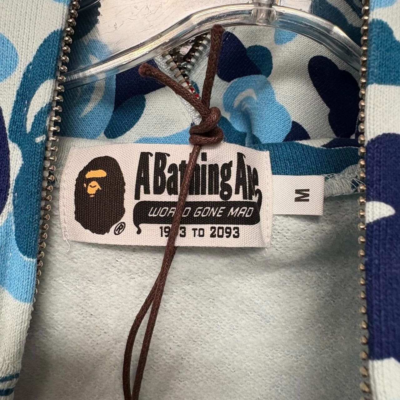 DS Pink ASSC Not Gildan Frozen Snow camo hoodie hoody BAPE