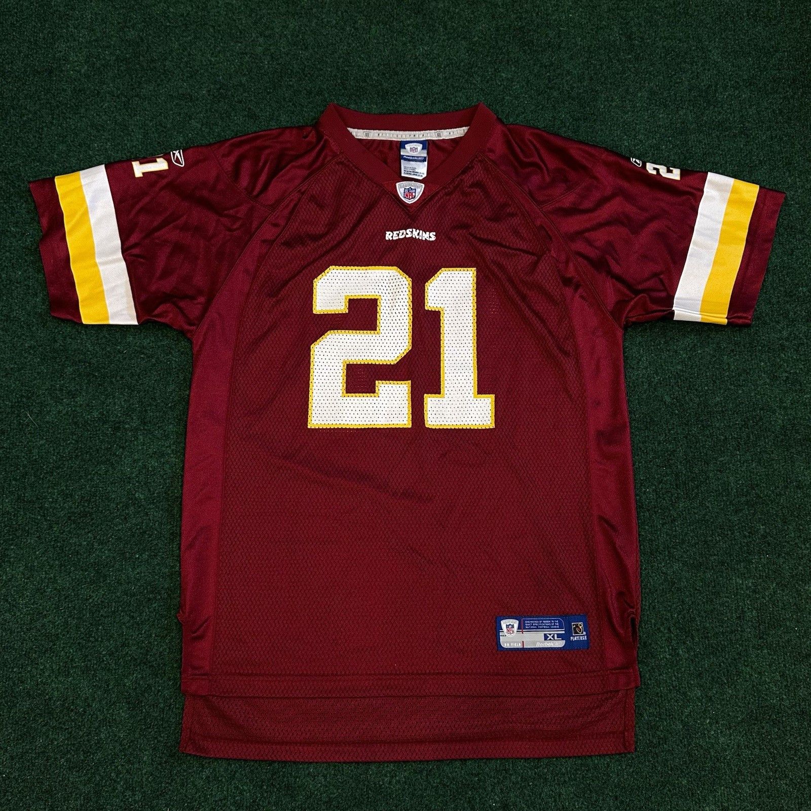 その他 NFL REDSKINS MOSS 89 Reebok 2005-06 Washington Redskins Moss #89 Reebok Replica Away
