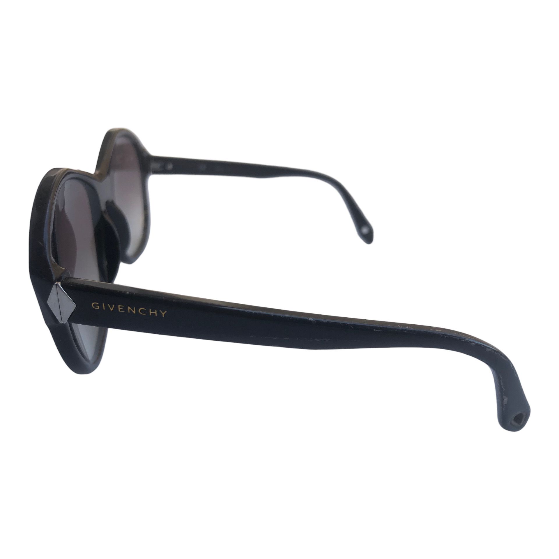Givenchy 💯Nice GIVENCHY SGV 872 Black & Gold Logo Sunglasses Size ONE SIZE - 5 Thumbnail