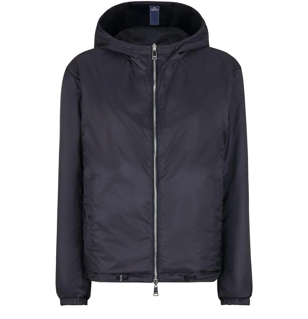Fendi o1w1db10325 FW1088 Windbreaker Jacket in Navy Blue Size US S / EU 44-46 / 1 - 4 Thumbnail