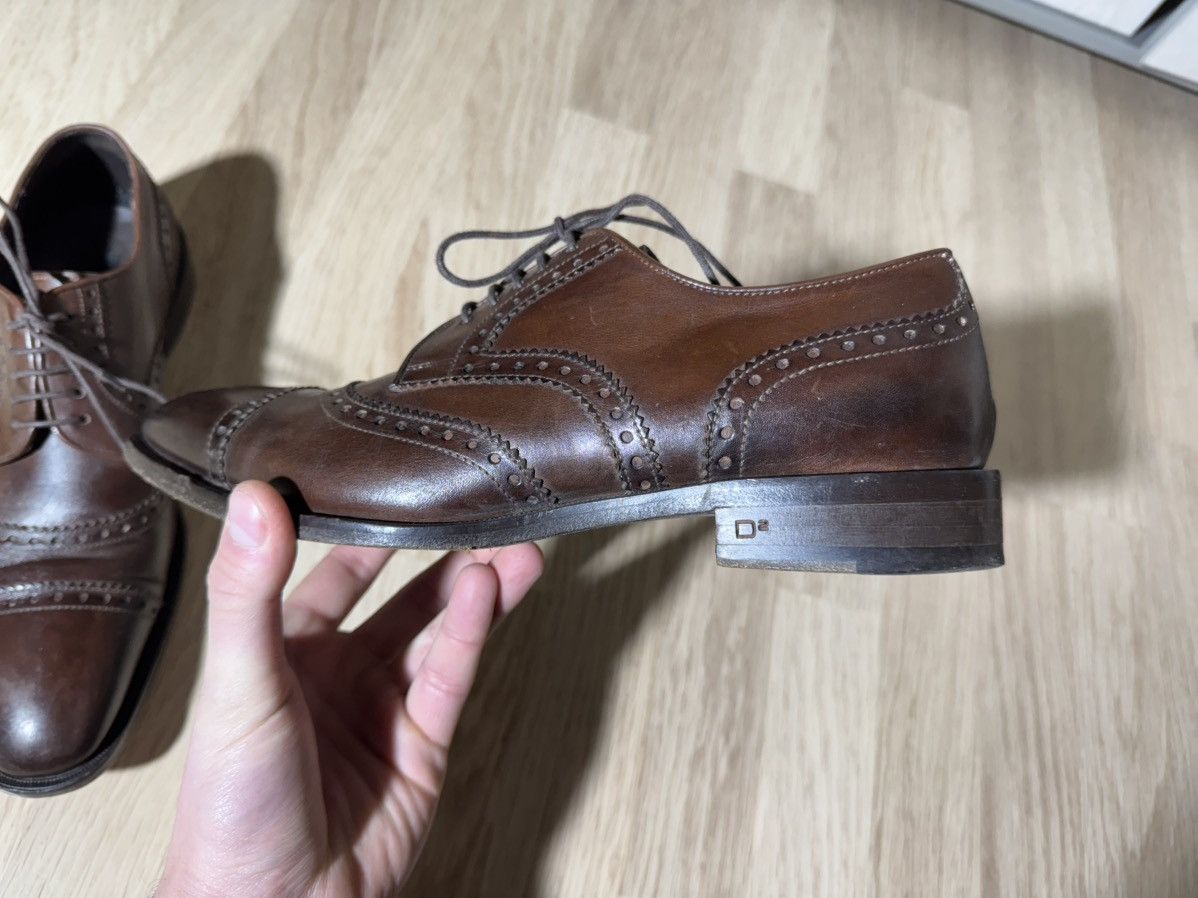 Dsquared2 Dsquared2 leather lace up boots 41.5 formal shoes Size US 8.5 / EU 41-42 - 16 Thumbnail