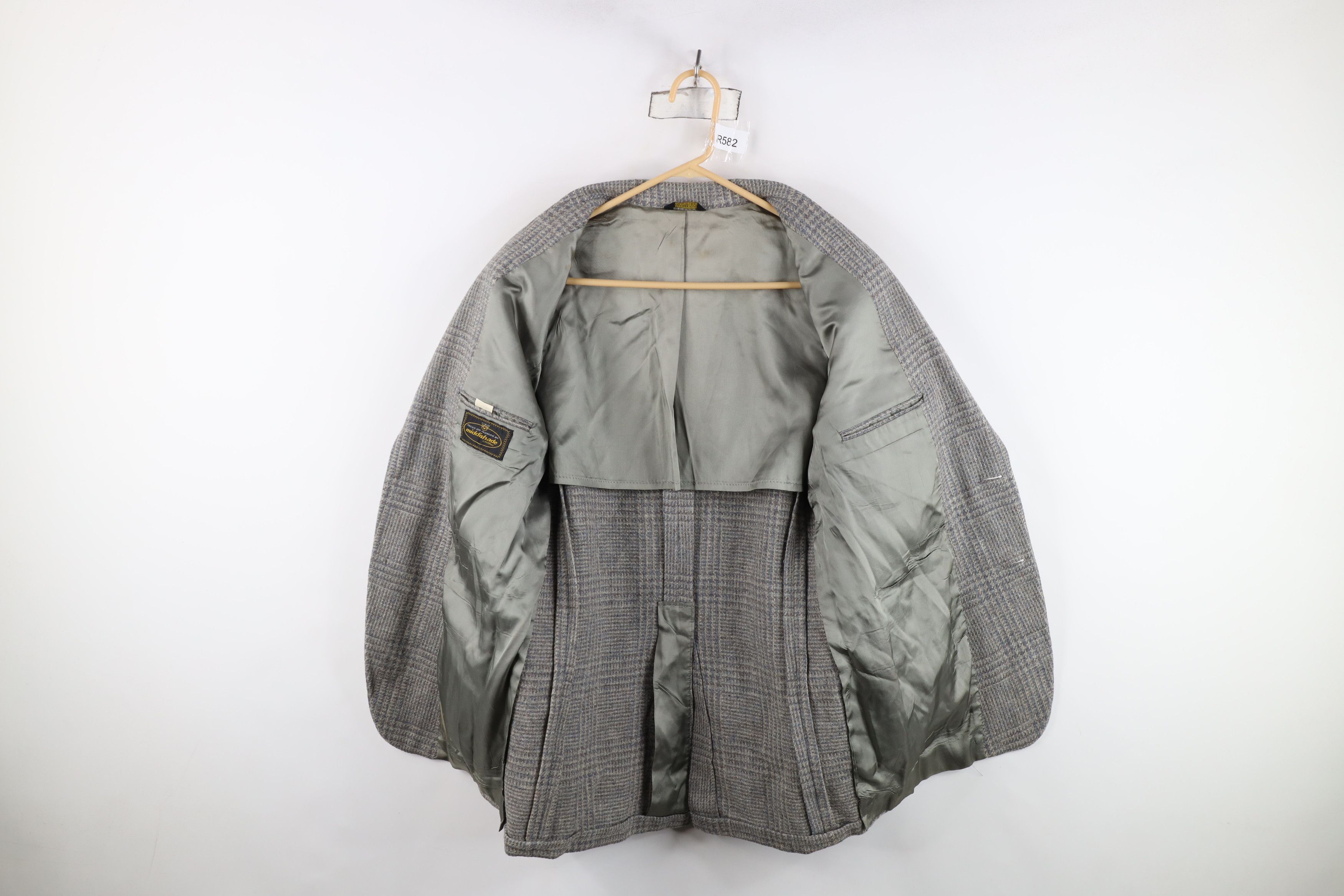 Vintage Vintage 60s Streetwear Blazer Suit Coat Jacket Plaid USA Size US M / EU 48-50 / 2 - 9 Thumbnail
