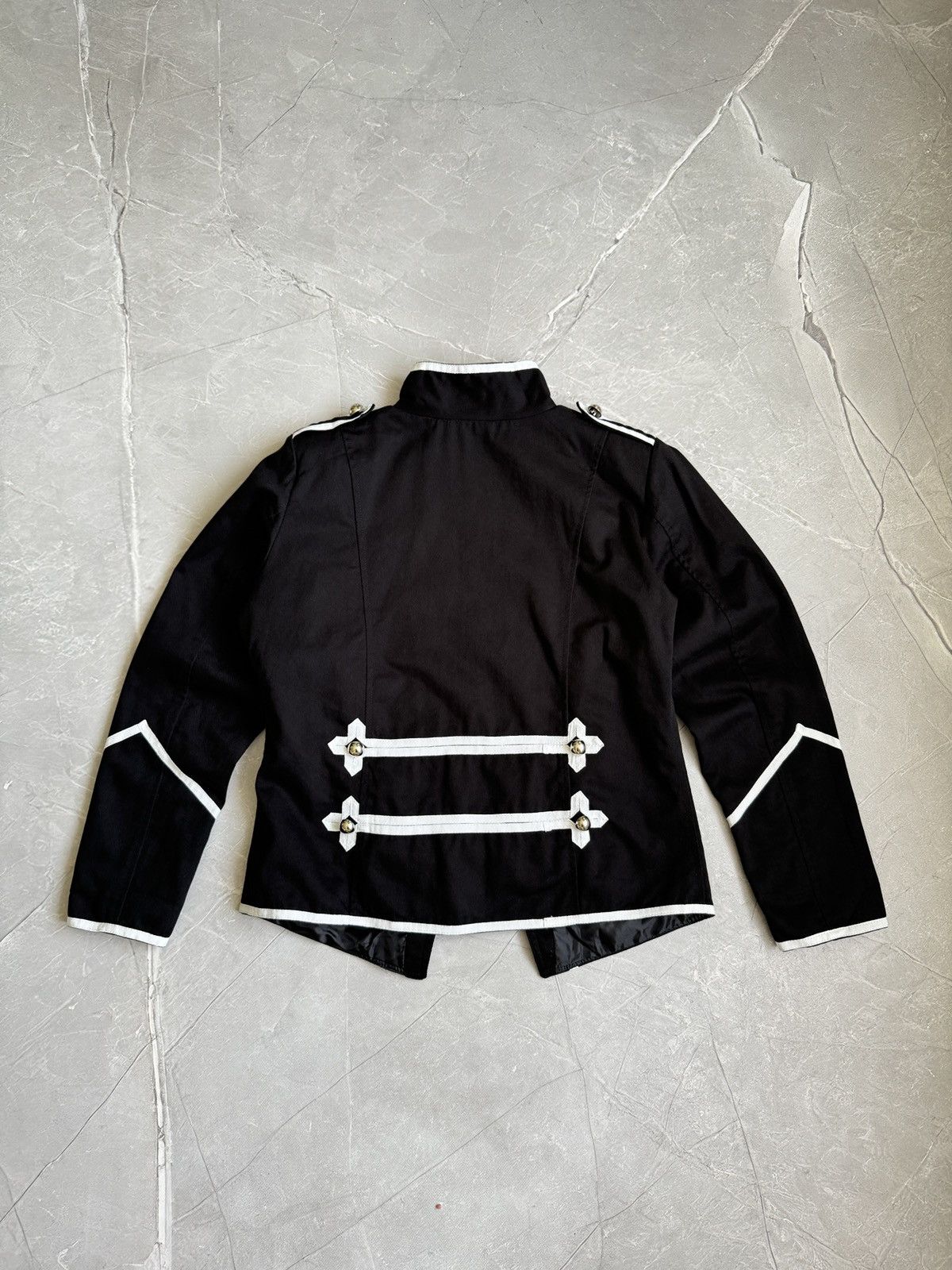 Hysteric Glamour 00s Napoleon Military Hussar Jacket PPFM Balmain Style Y2K Size US XL / EU 56 / 4 - 2 Thumbnail