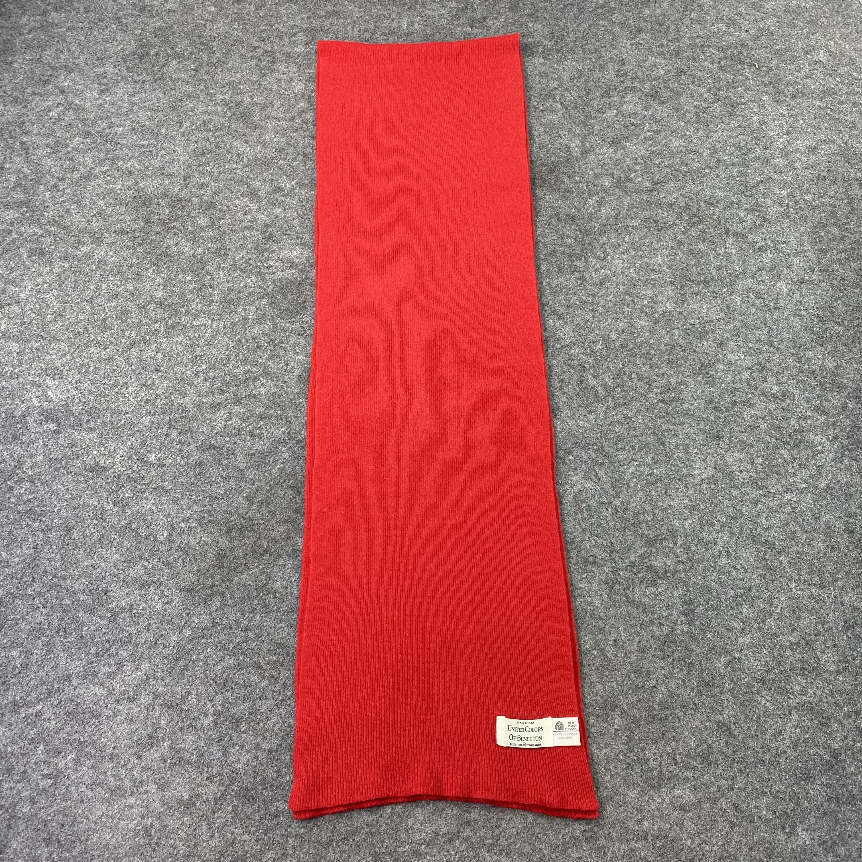 United Colors Of Benetton United Colors Of Benetton Wool Scarf/Muffler/Neckwear-T1509 Size ONE SIZE - 2 Thumbnail