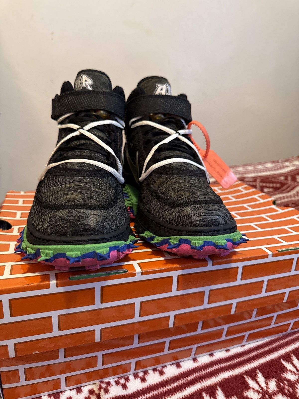 Nike × Off-White Off-White x Nike Air Force 1 Mid ‘Black’ Size US 10 / EU 43 - 1 Thumbnail