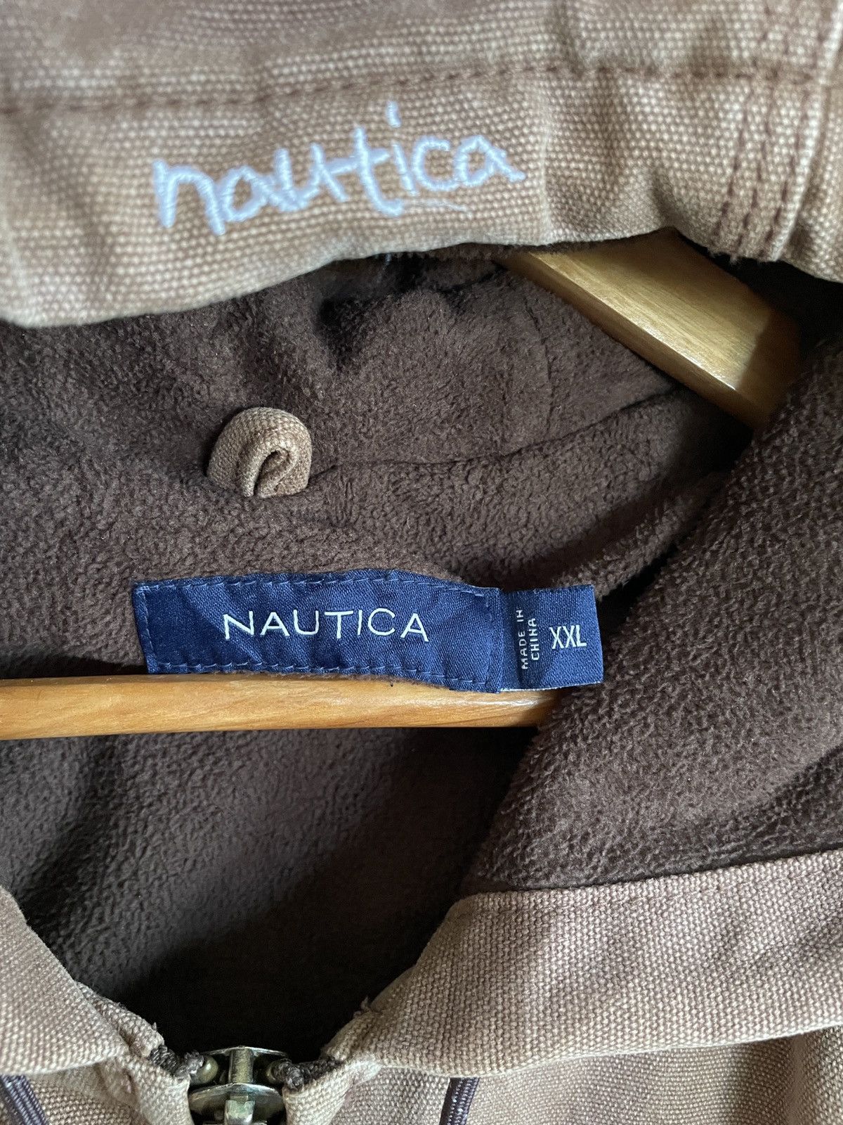 Nautica Vintage Brand Nautica Detroit Hoodie Jacket 1990s Size US XXL / EU 58 / 5 - 8 Thumbnail