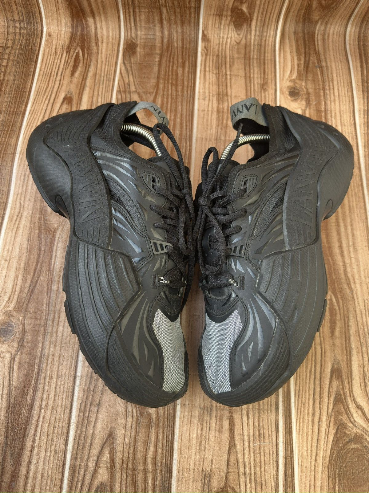 Lanvin Lanvin Flash X Sneakers Black Size US 10 / EU 43 - 5 Thumbnail