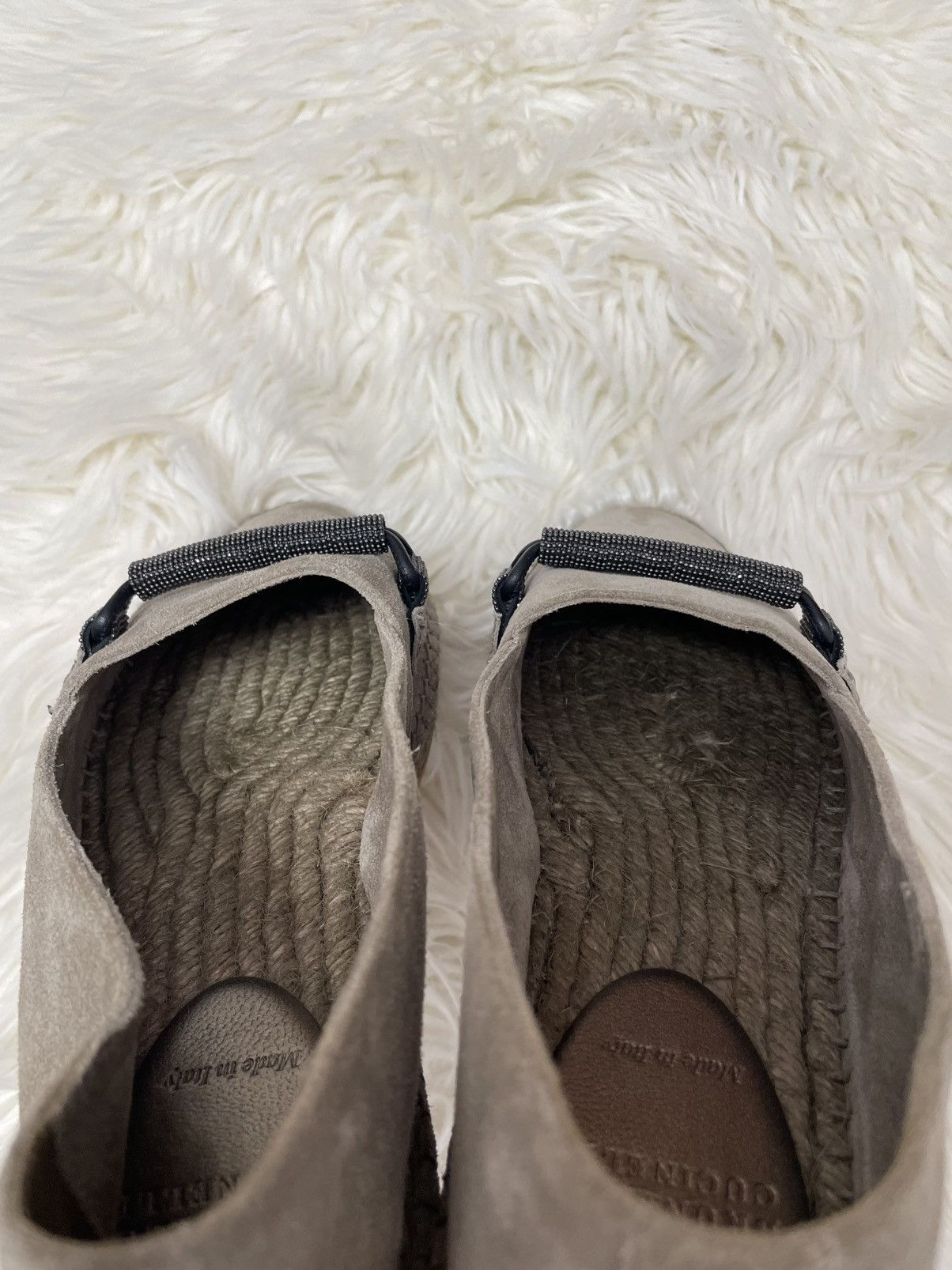 Brunello Cucinelli Brunello Cuccinelli Suede espadrilles Flats size 38 Size US 8 / IT 38 - 7 Thumbnail