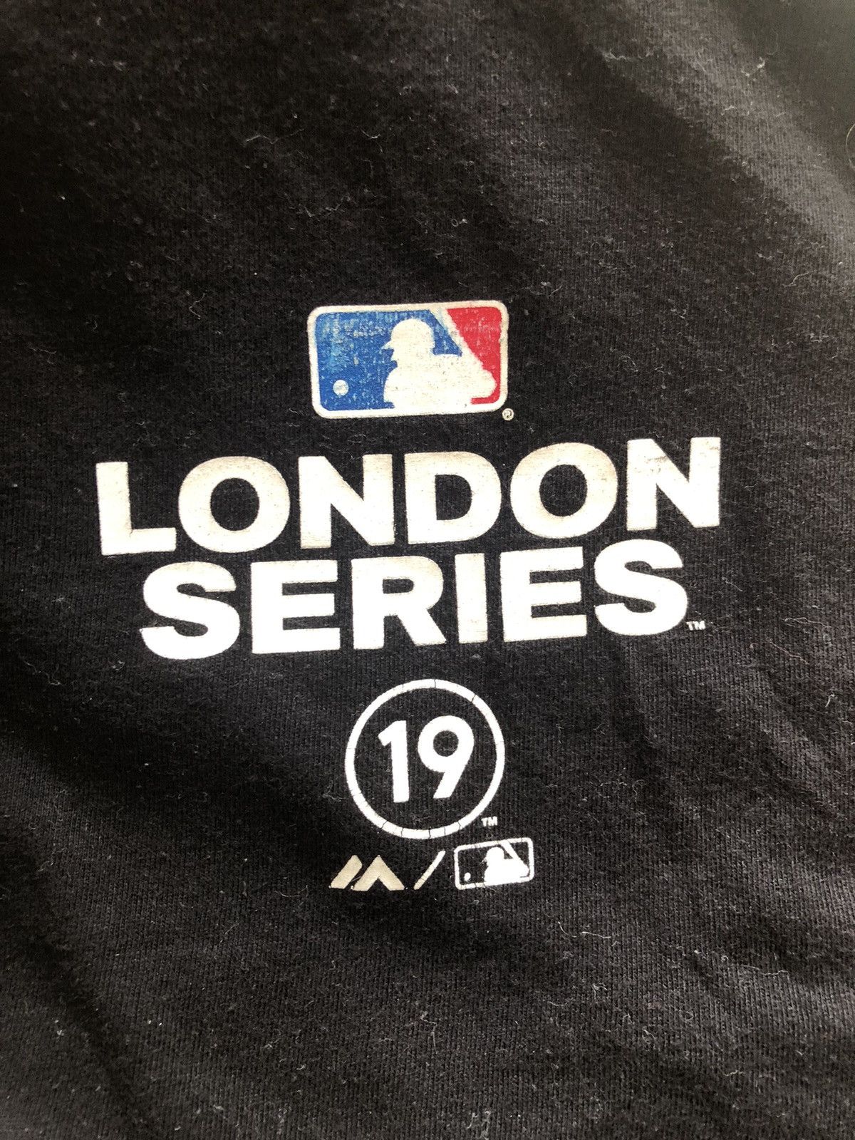 MLB MLB LONDON SERIES 2019 VINTAGE BASEBALL TEE SHIRT Size US XL / EU 56 / 4 - 2 Thumbnail