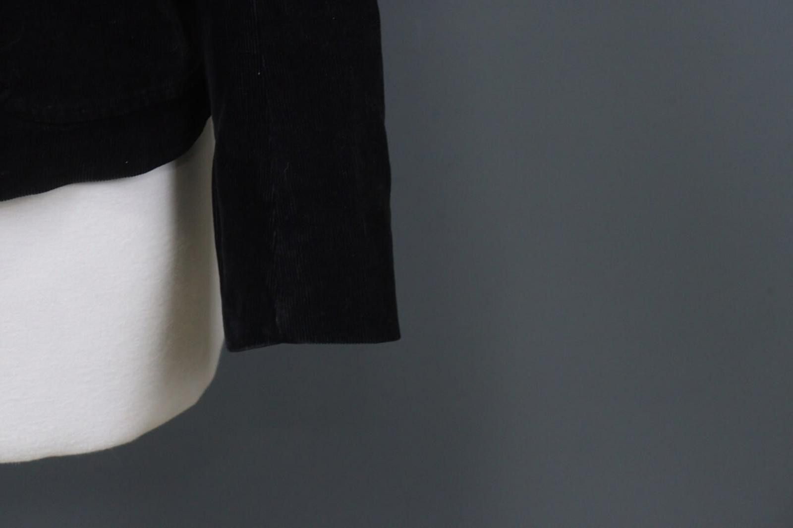 Lacoste Lacoste Black Cotton Corduroy Notch Blazer Jacket Size 38 Size M / US 6-8 / IT 42-44 - 4 Thumbnail