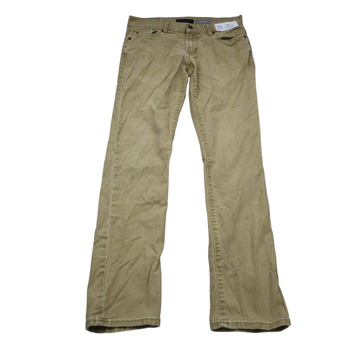 Aeropostale Aeropostale Pants Mens 30 Beige Skinny Button Zip Jeans ...