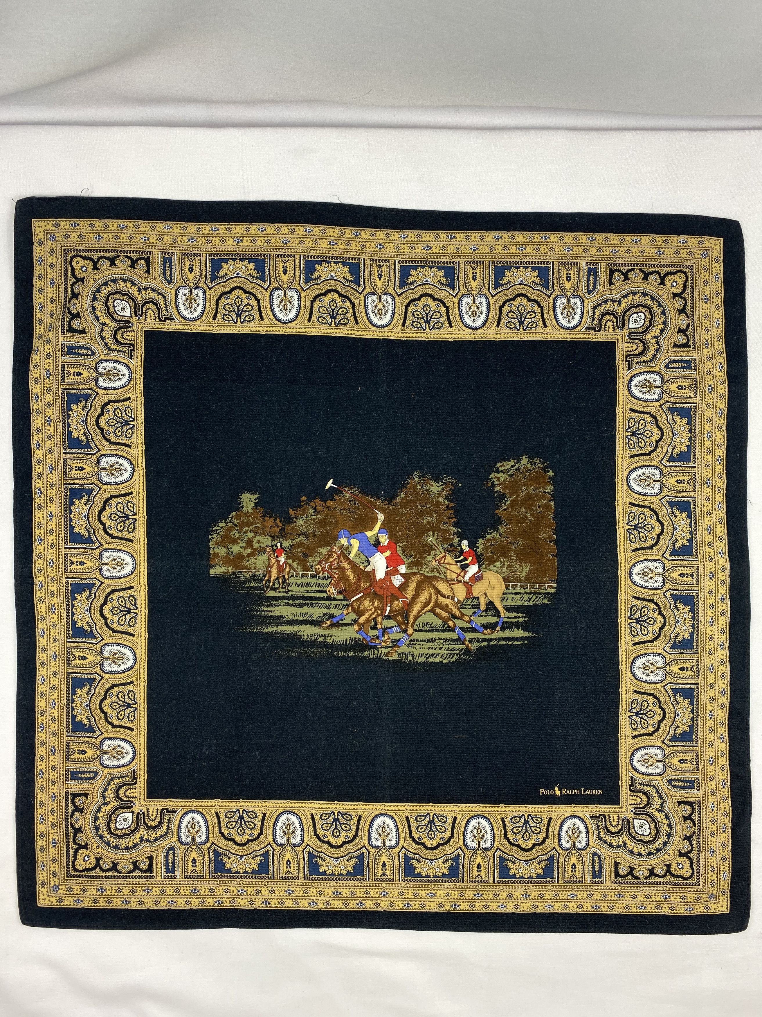 Polo Ralph Lauren × Vintage Polo Ralph Lauren Handkerchief / Bandana / Neckerchief Size ONE SIZE - 3 Thumbnail