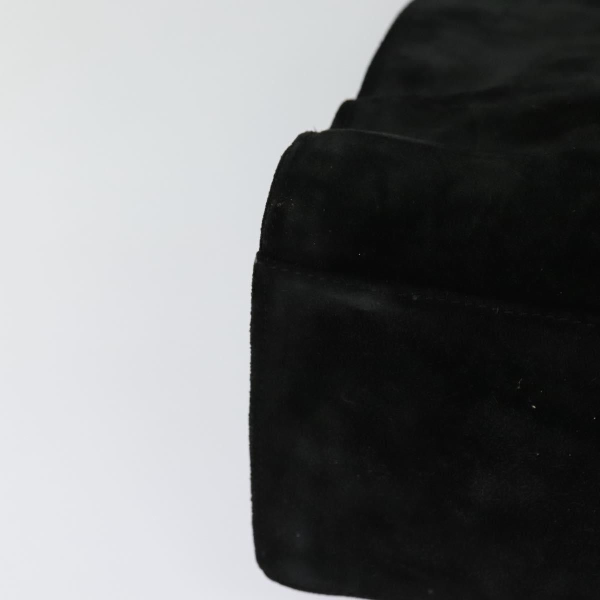 Gucci GUCCI Hand Bag Suede Black Silver 002 002 Size ONE SIZE - 12 Thumbnail