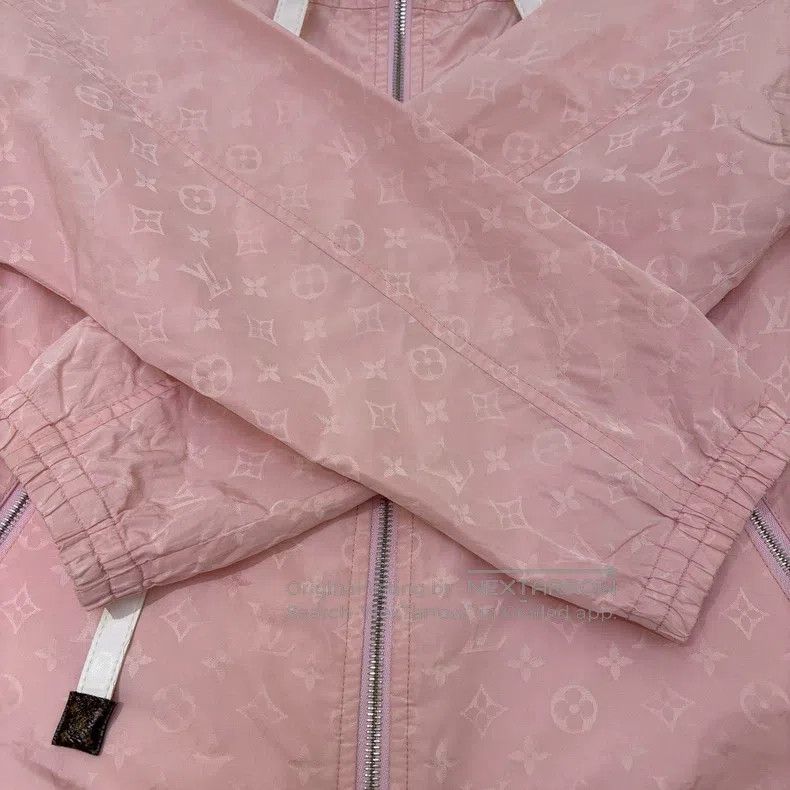 Louis Vuitton Louis Vuitton Pink logo presbyopic full print hooded draws Size XXS / US 00 / IT 34 - 5 Thumbnail