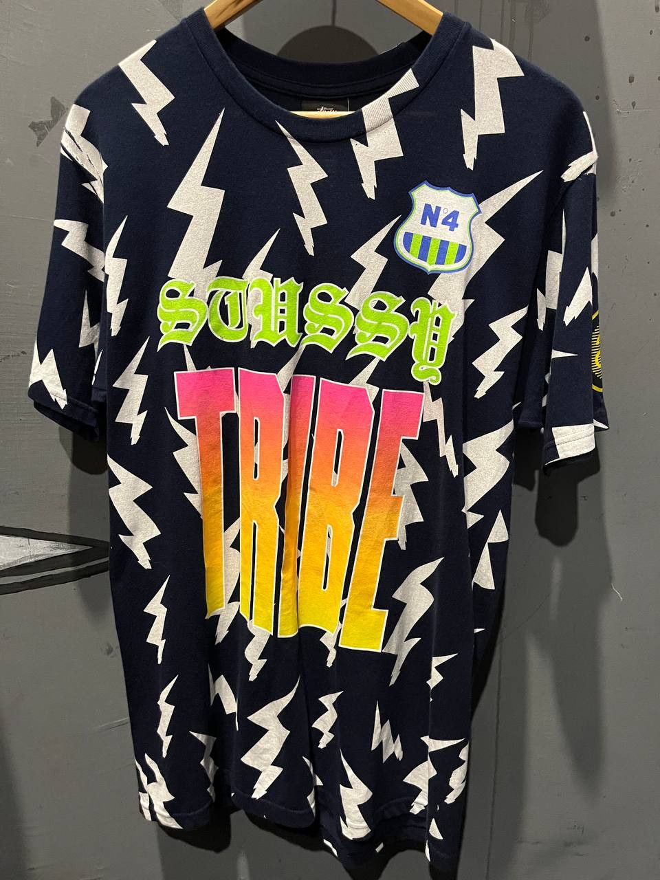 Stussy Stussy N4 Tribe overprint Size US M / EU 48-50 / 2 - 1 Thumbnail