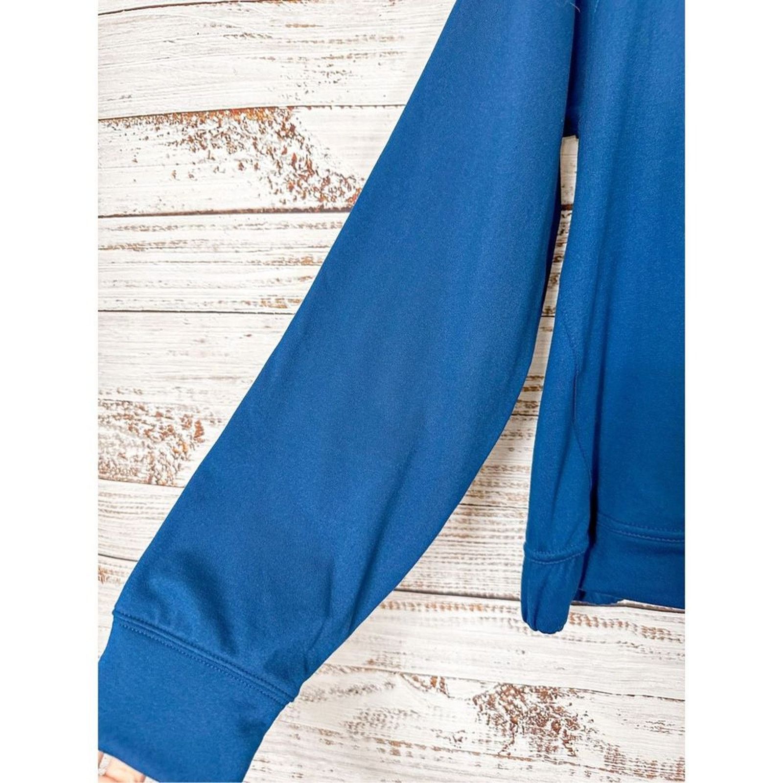 Puma Puma Boat Neck Pullover Sweatshirt Blue Size Large NWT Size L / US 10 / IT 46 - 5 Thumbnail
