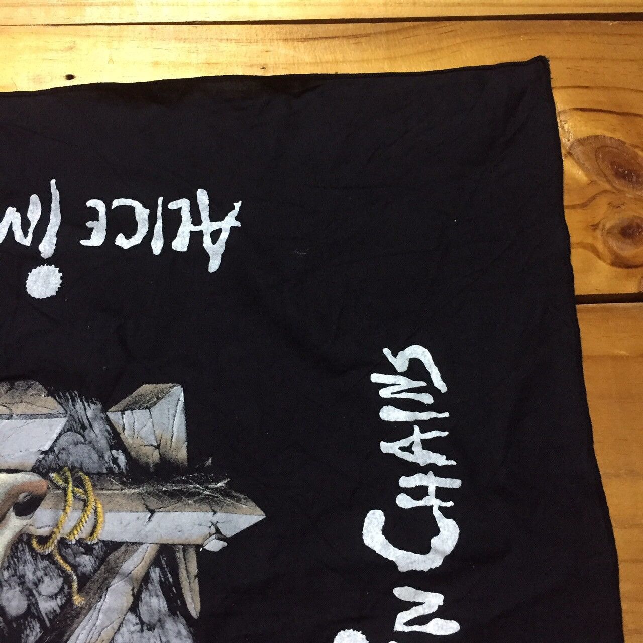 Band Tees × Vintage Alice In Chains bandanna Size ONE SIZE - 7 Thumbnail