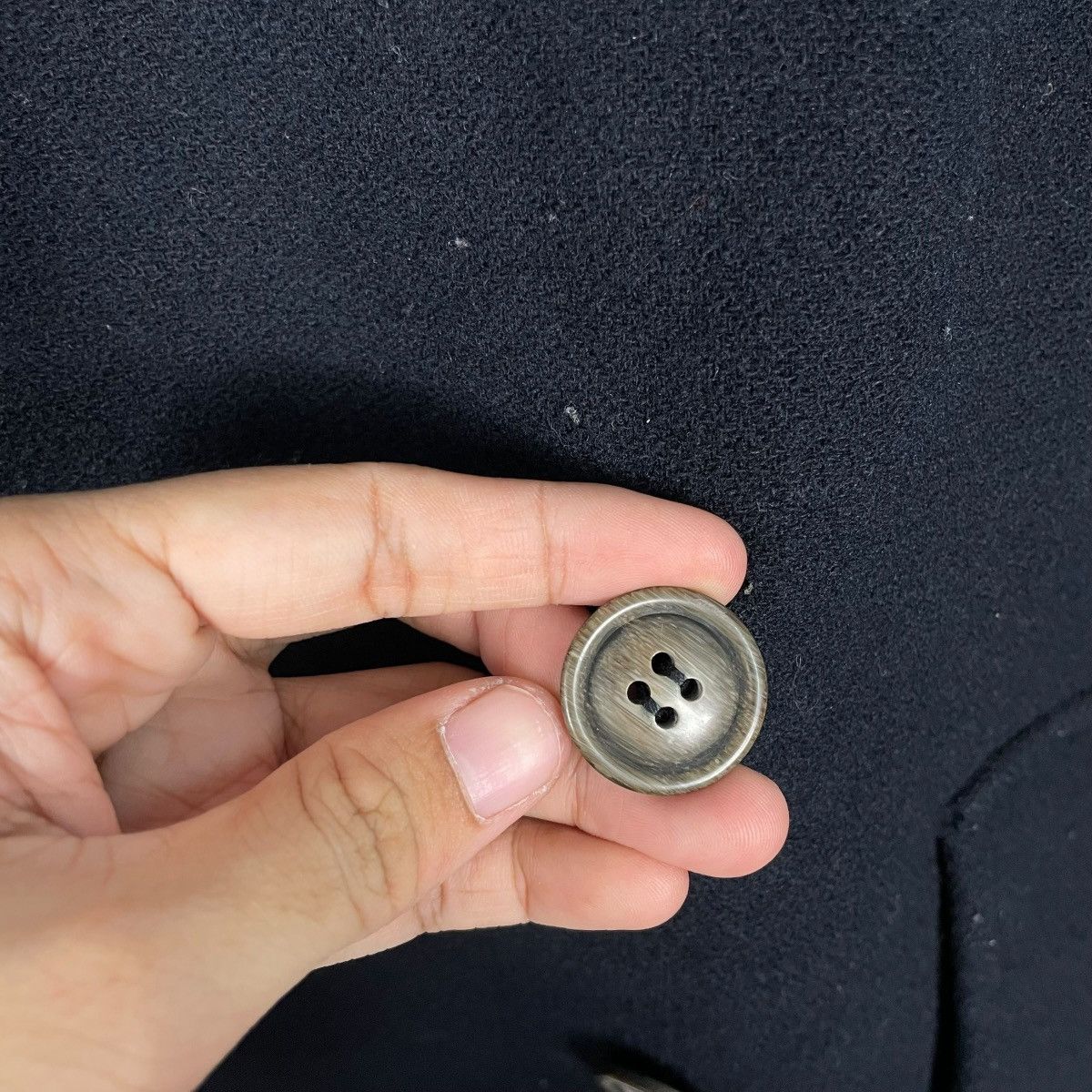 Zucca Zucca Double Breasted Wool Coat Size US M / EU 48-50 / 2 - 14 Thumbnail