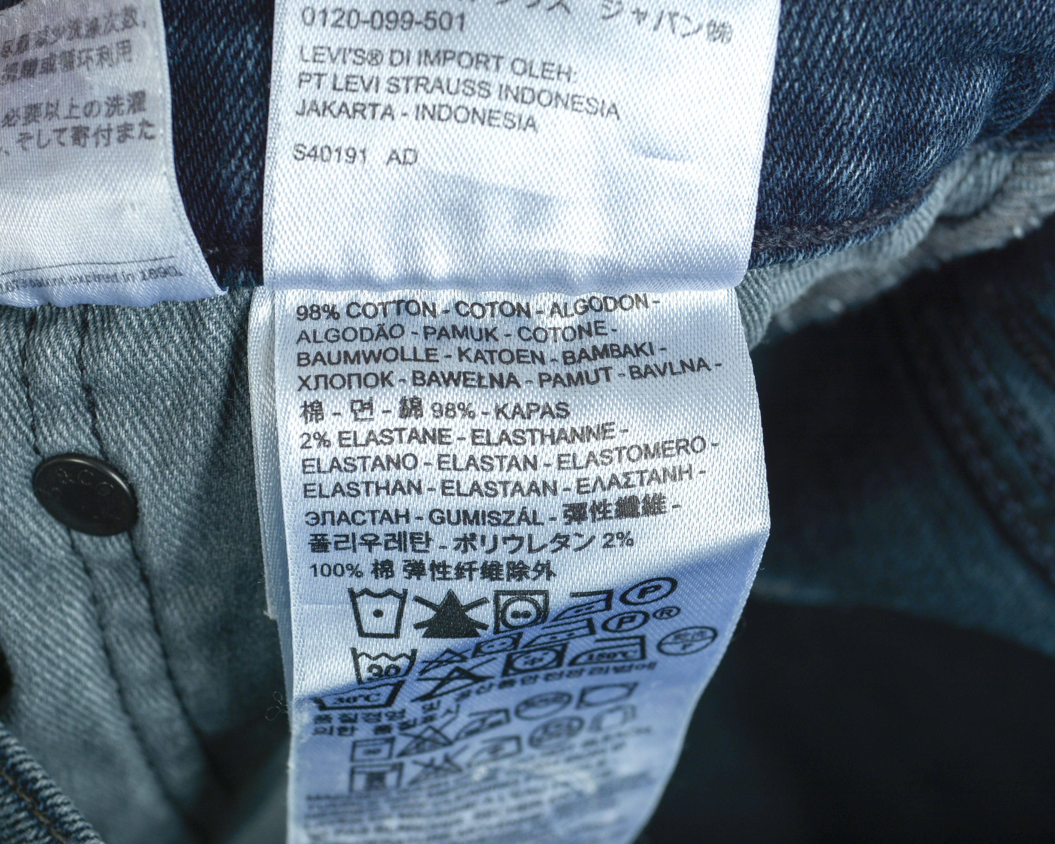 Levi's 520 Men W33 L32 Slim Tapered Leg Jeans Denim Pants Trousers Size US 34 / EU 50 - 6 Thumbnail