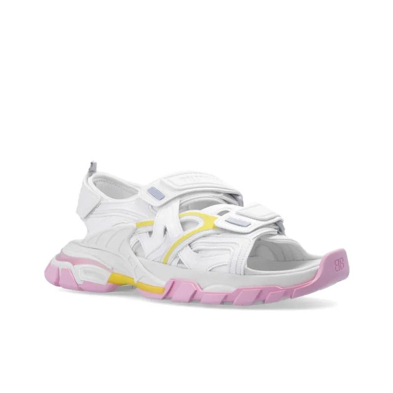 Balenciaga o1mt1gz1124 Track 2.0 Beach Sandals in Multicolor Size US 11 / IT 41 - 2 Thumbnail