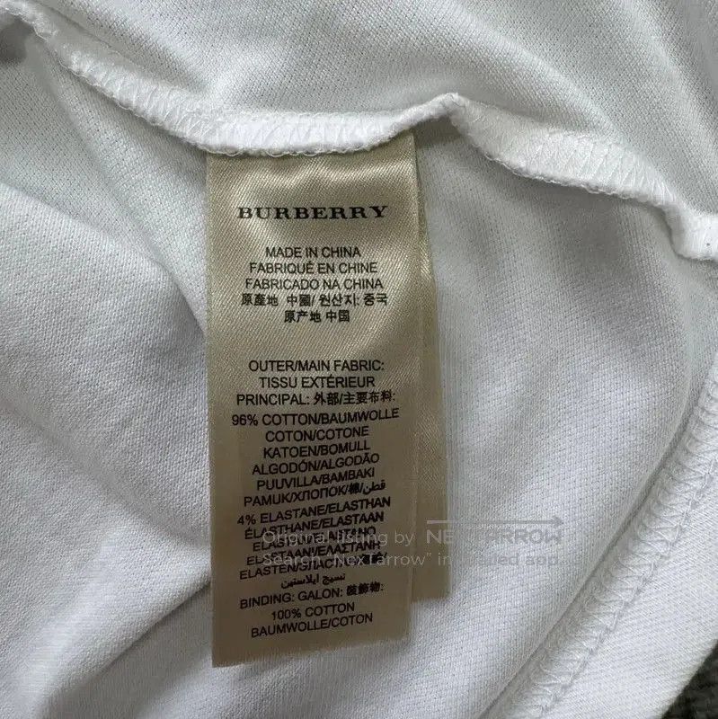 Other Burberry White Cotton Short Sleeve Polo. Size M / US 6-8 / IT 42-44 - 5 Thumbnail