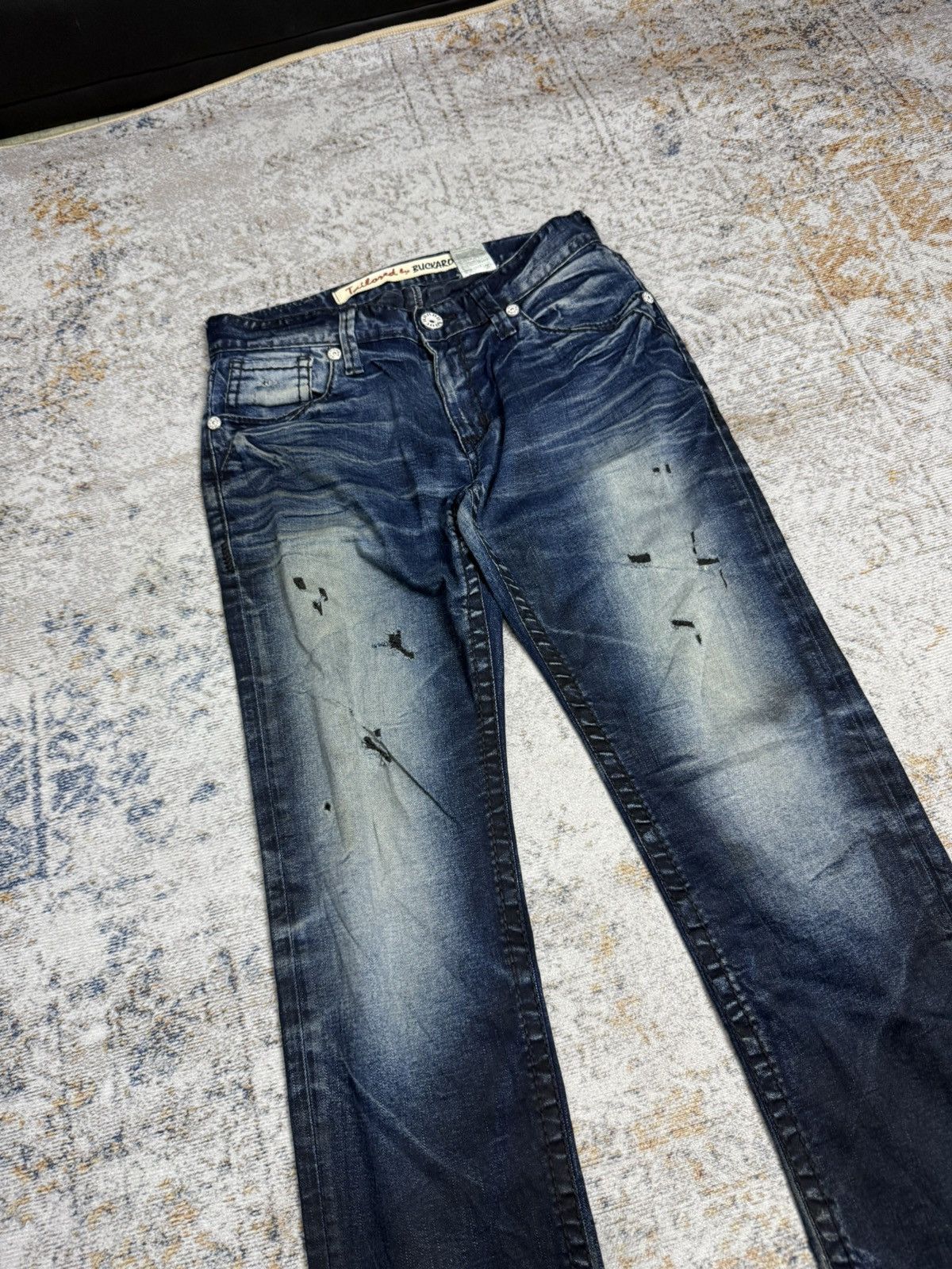 Tornado Mart Buckaroo ifsix y2k denim pants Size US 32 / EU 48 - 3 Thumbnail