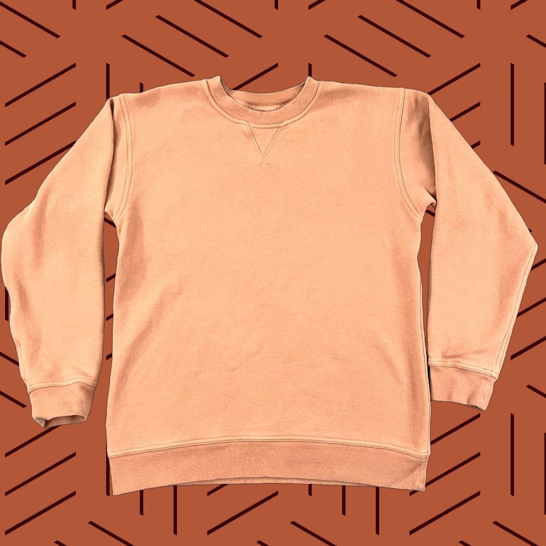 Lululemon LULULEMON Sweatshirt Womens Size 8/10/12 Peach Orange Crewneck Pullover Yoga Gym Size L / US 10 / IT 46 - 1 Thumbnail