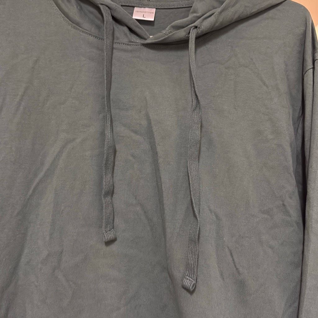 Other Carter Bloodcare Mens Large Army Green Lightweight Logo Hood Size US L / EU 52-54 / 3 - 3 Thumbnail