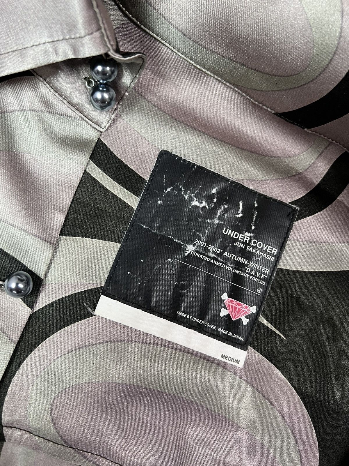 Undercover Undercover O1aw ,D.A.V.F." woman shirt Size US M / EU 48-50 / 2 - 3 Thumbnail