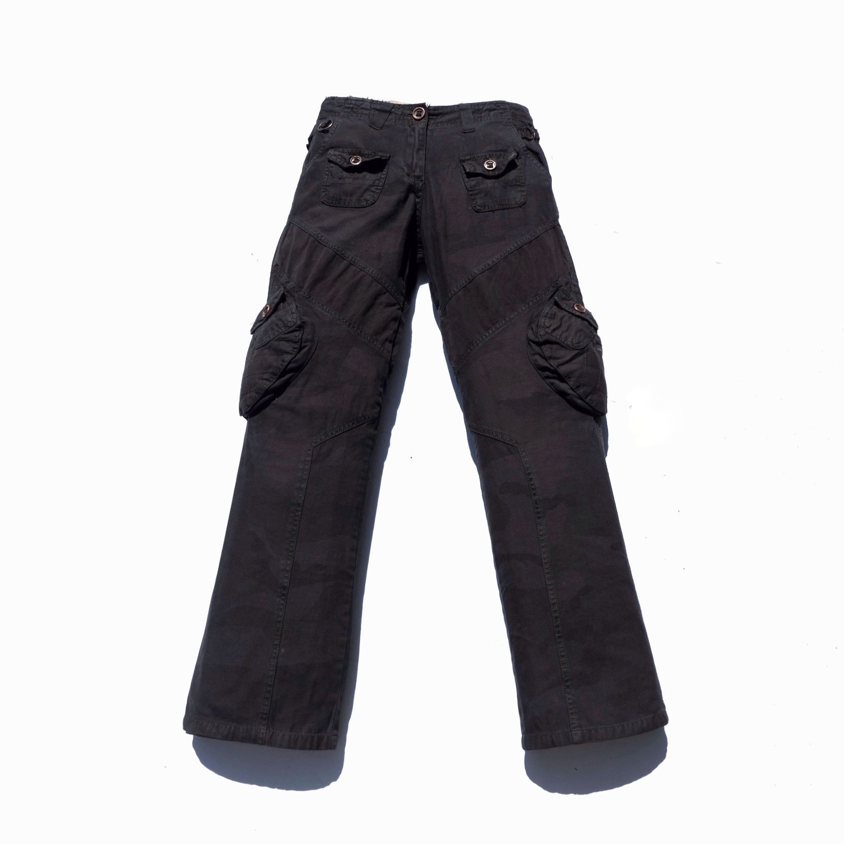 Japanese Brand × PPFM × Tete Homme RUDOLPH VALENTINO flare cargo pants ...