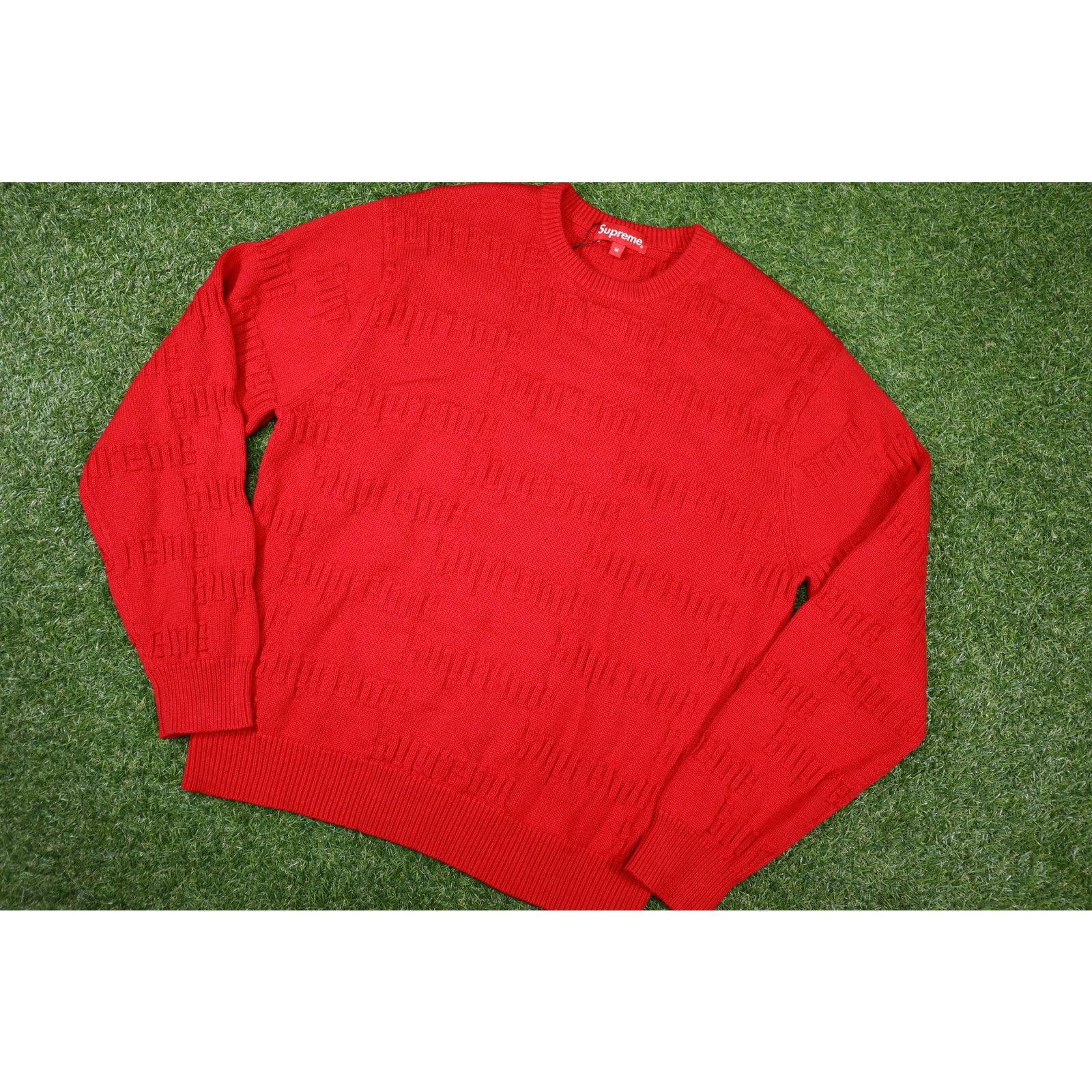 Supreme sweater red online