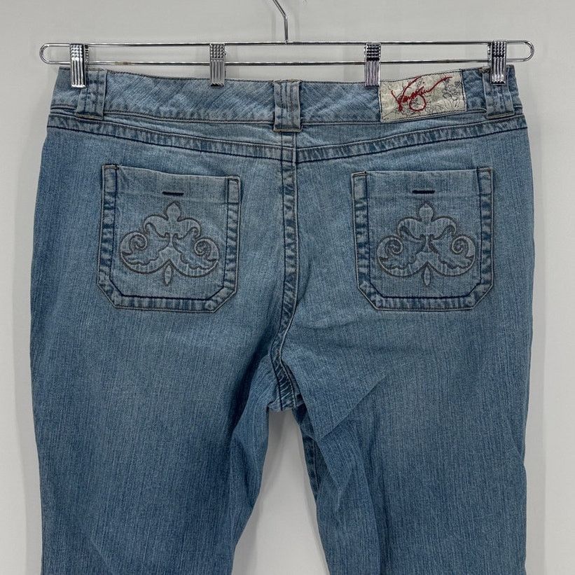 Other Vintage Venizia True 90s Y2K flared light wash jeans size 22 Size 38" / US 16 / IT 52 - 6 Thumbnail