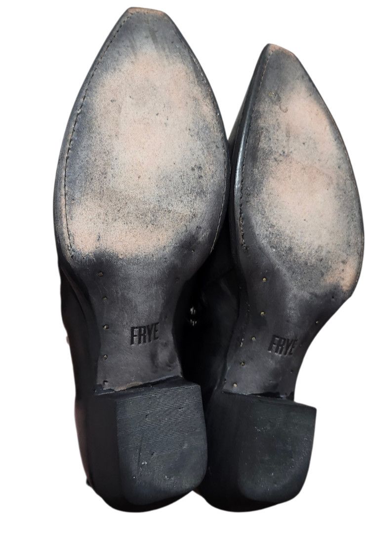 Frye FRYE Sacha Moto Shootie Boots Size 11 B Black Women's Ankle Size US 11 / IT 41 - 11 Thumbnail