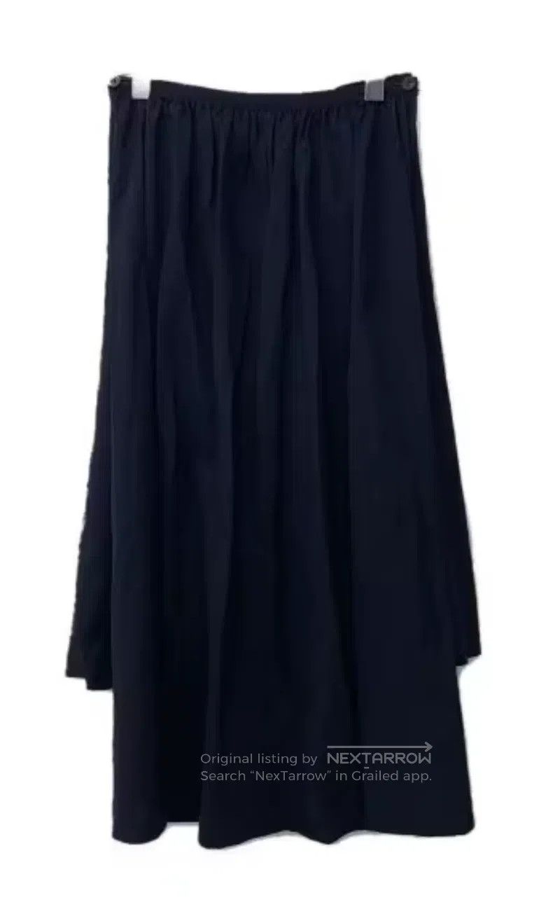 Comme Des Garcons size F Wool long skirt