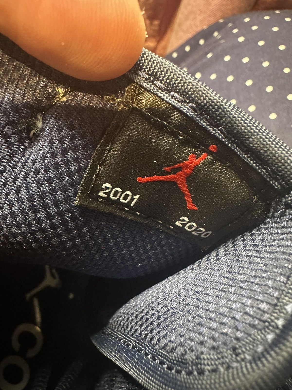 SBTG AJ1 MIDNIGHT BLUE SBTG Size US 10.5 / EU 43-44 - 11 Thumbnail