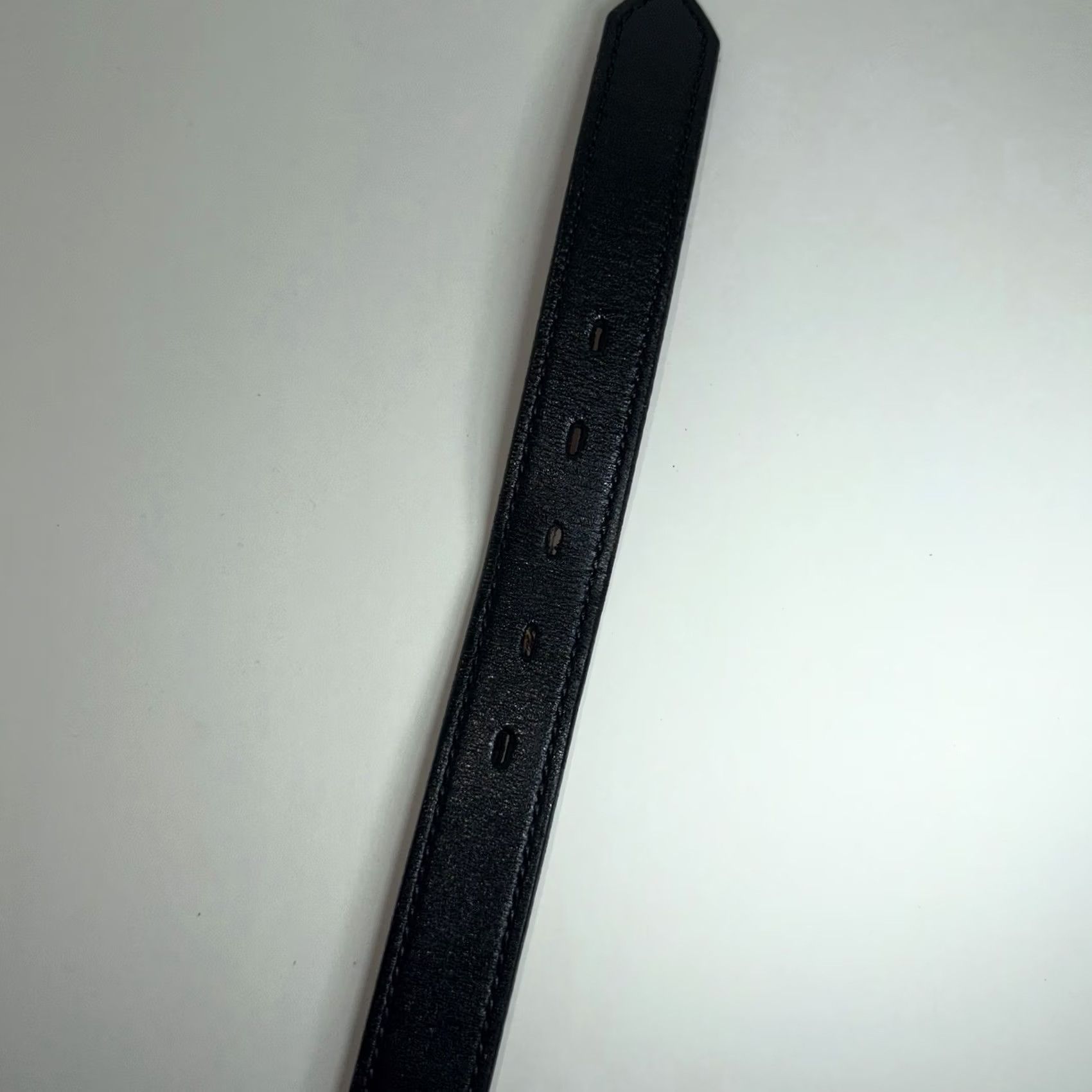 Vintage Don Hume Belt Western Leather 36 Black Mens B 109 Oklahoma Western Style Belt Size 36 - 3 Thumbnail