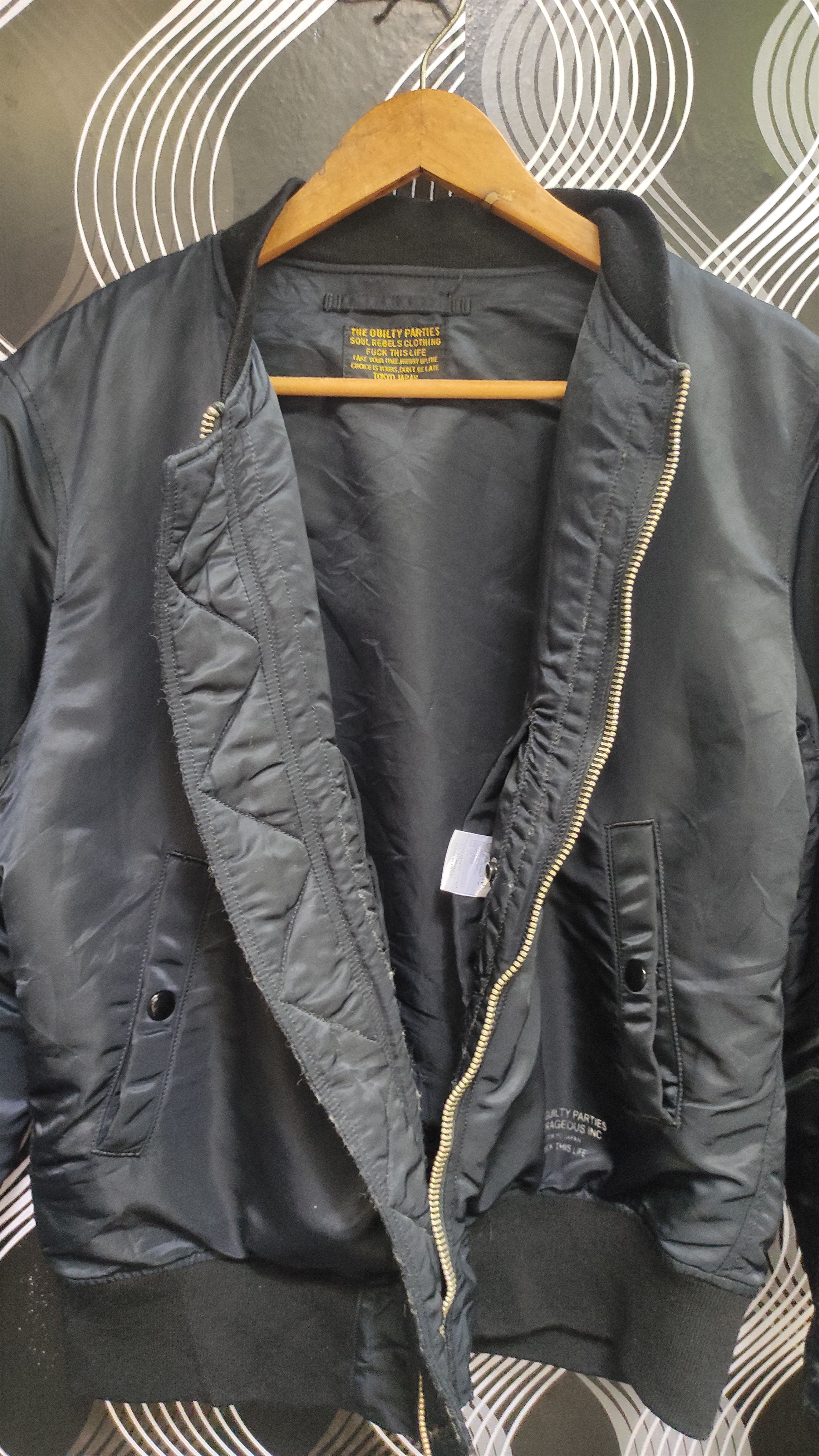 Vintage × Wacko Maria The guilty parties bomber jacket Size US M / EU 48-50 / 2 - 7 Thumbnail