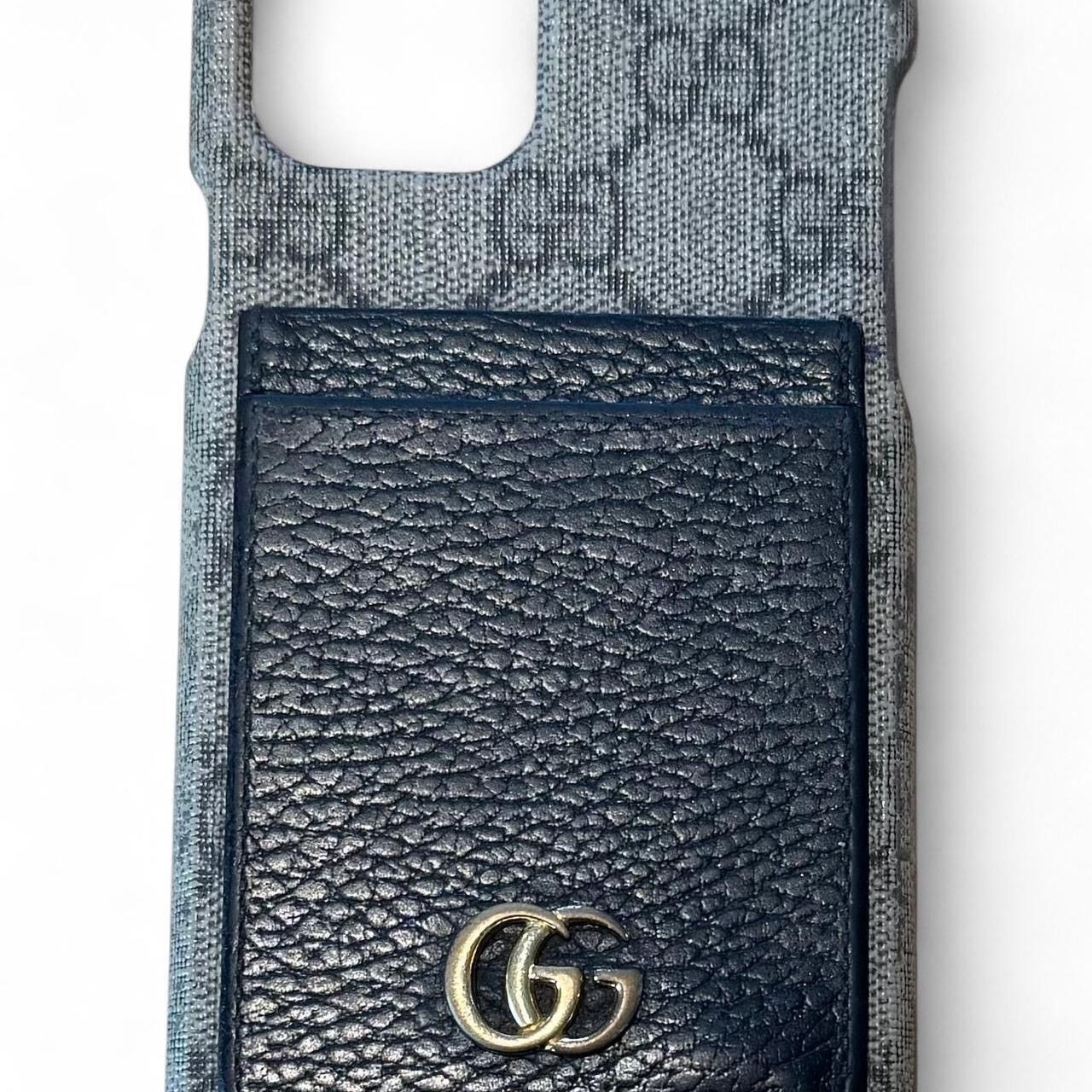 Gucci iPhone 12 (Pro) Logo Cardholder Case Size ONE SIZE - 3 Thumbnail