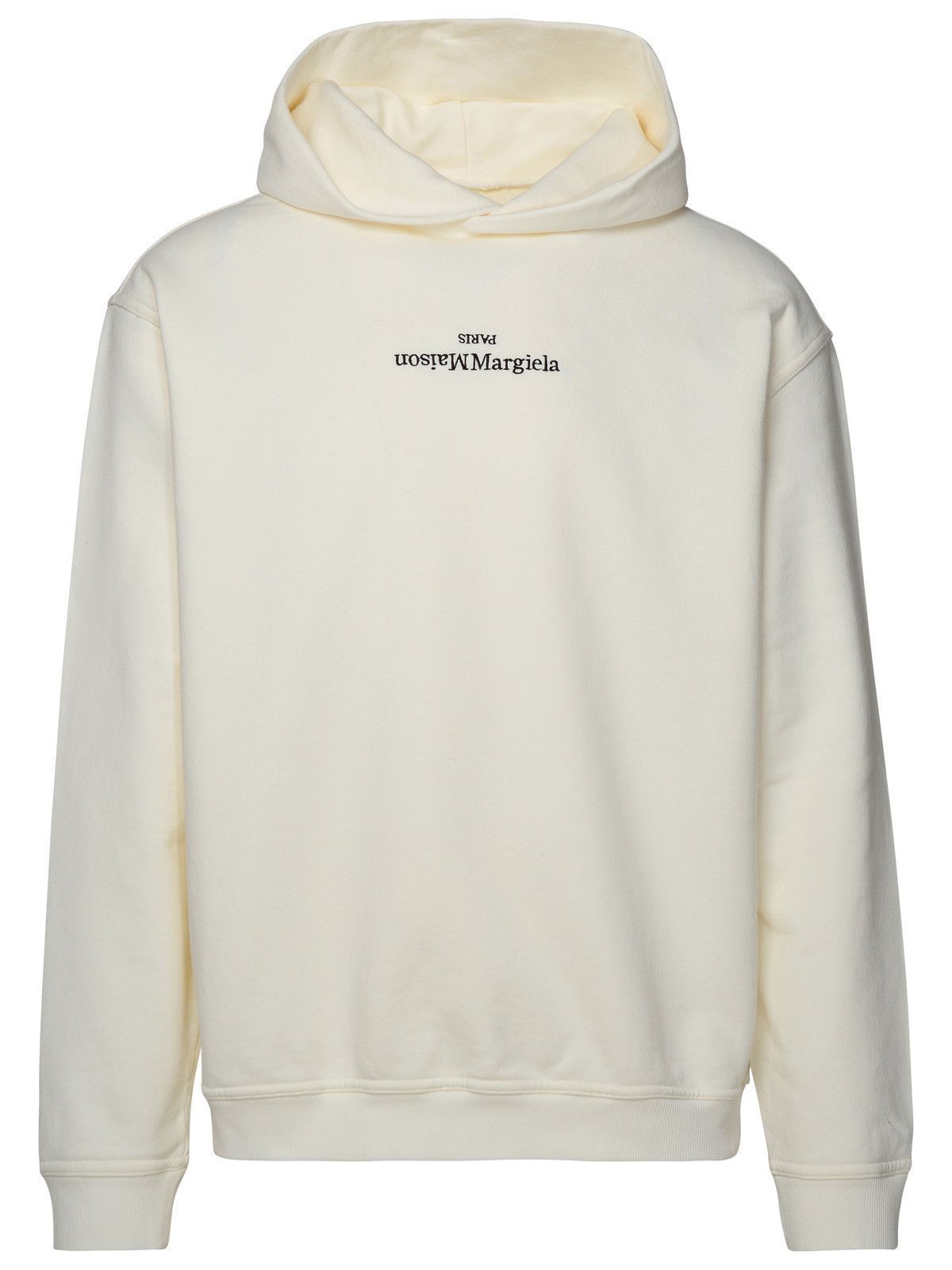 image of Maison Margiela White Cotton Sweatshirt, Men's (Size 2XS)