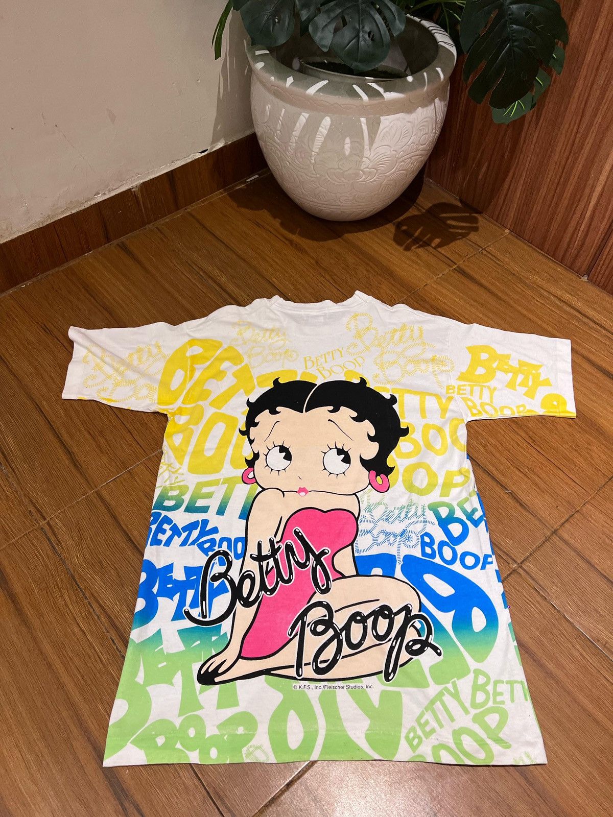 Vintage 🔥RARE🔥1994 Betty Boop AOP Deadstock Size US L / EU 52-54 / 3 - 4 Thumbnail