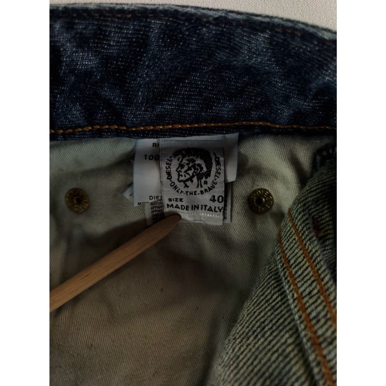 Diesel Diesel Industry Blue Jeans Rabox Made Italy Mens 40 (40x31 Actual) Size US 40 / EU 56 - 5 Thumbnail